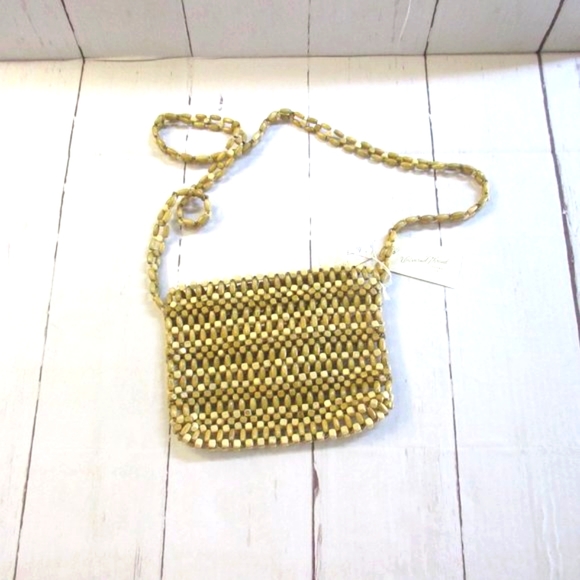 Universal Thread Wooden Beaded Handbag - Picture 4 of 5